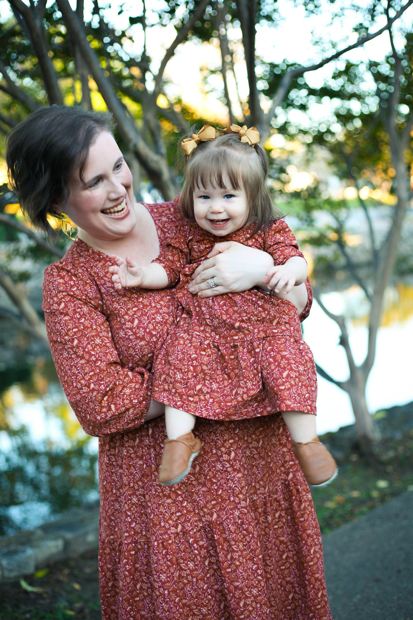 Crimson Ember ~ Novella Dress