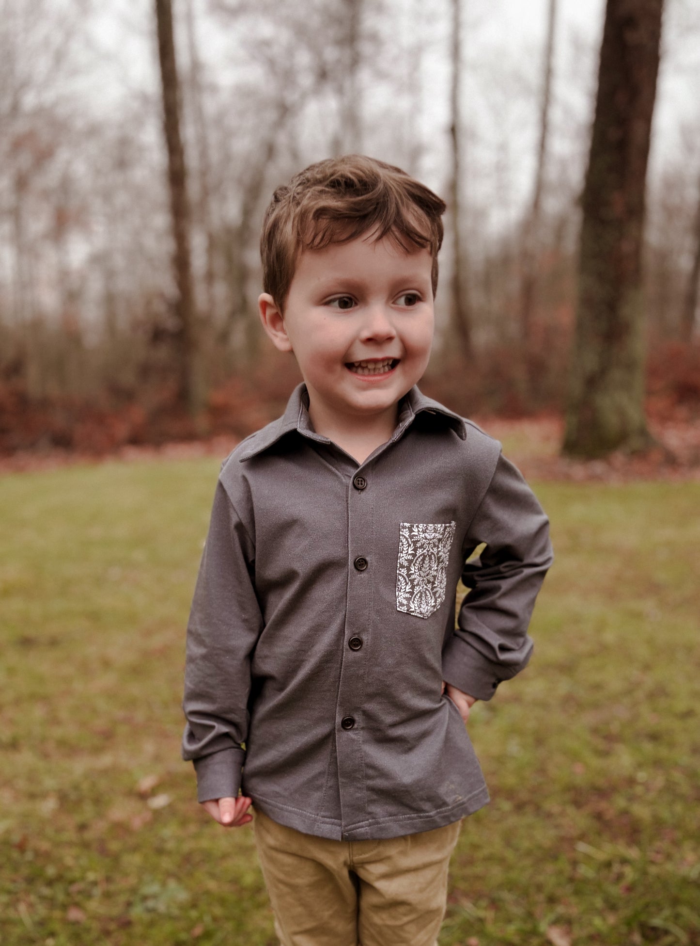 Winsomewoods ~ Brave Button-up