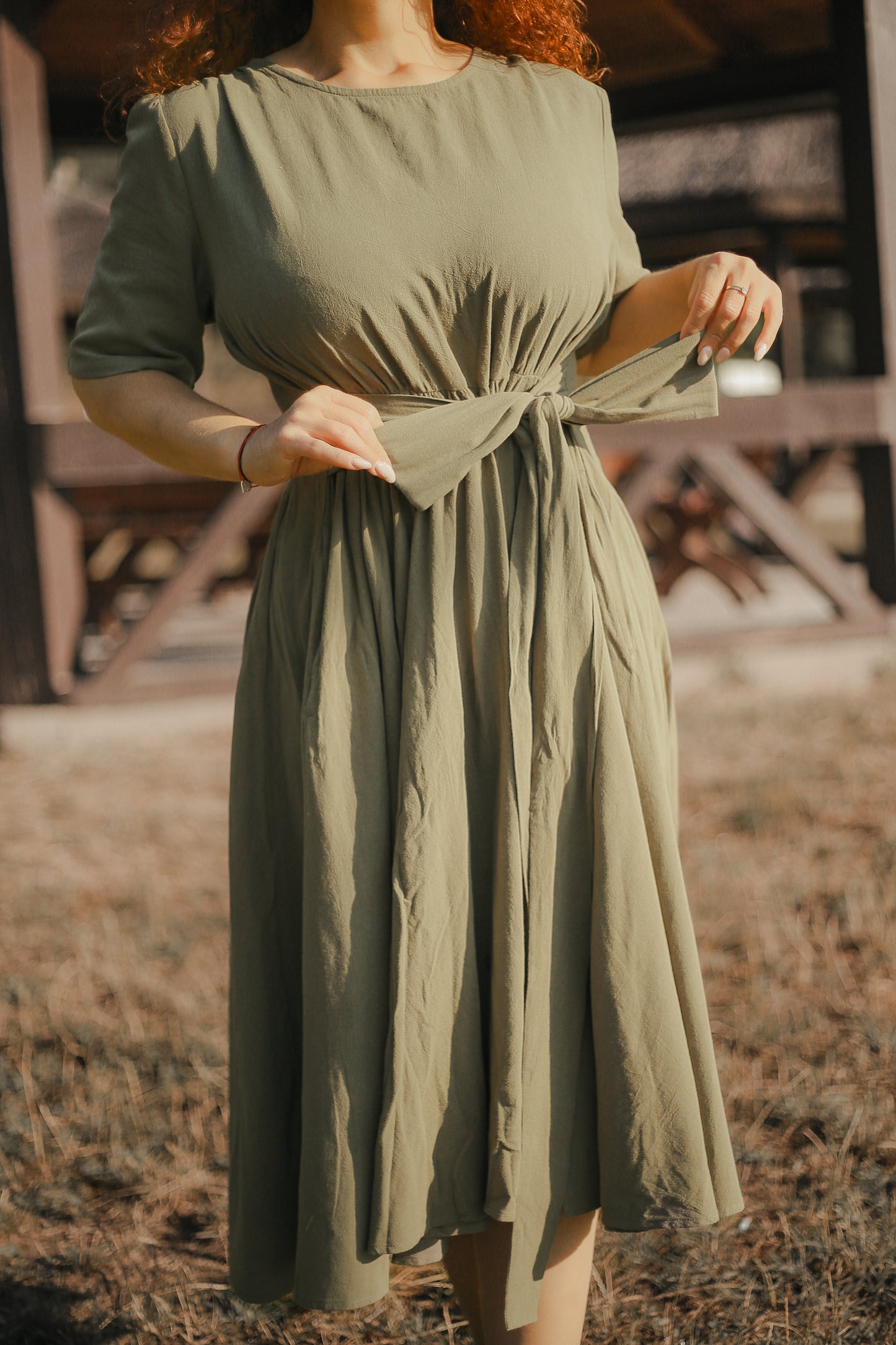 Sage ~ Wildwood Dress
