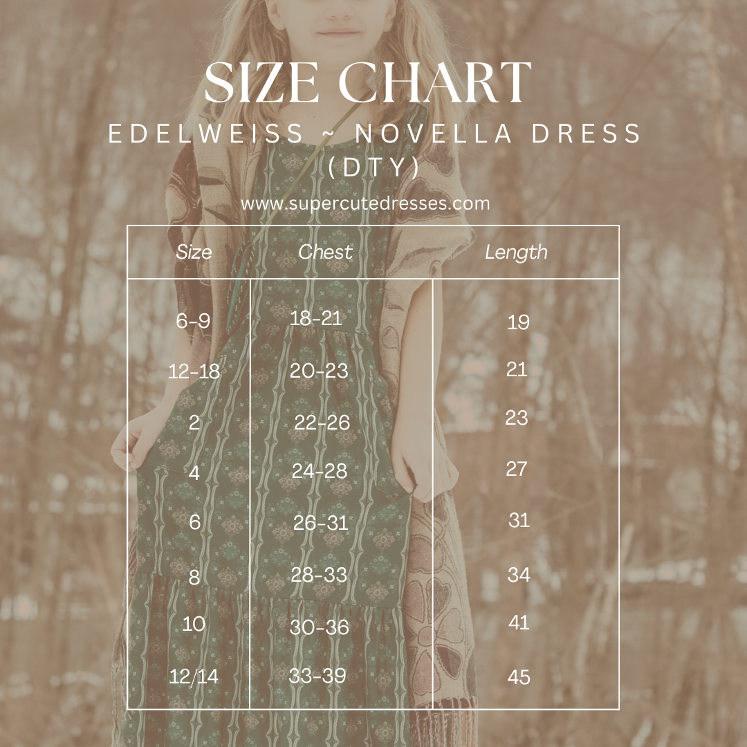 Edelweiss ~ Novella Dress