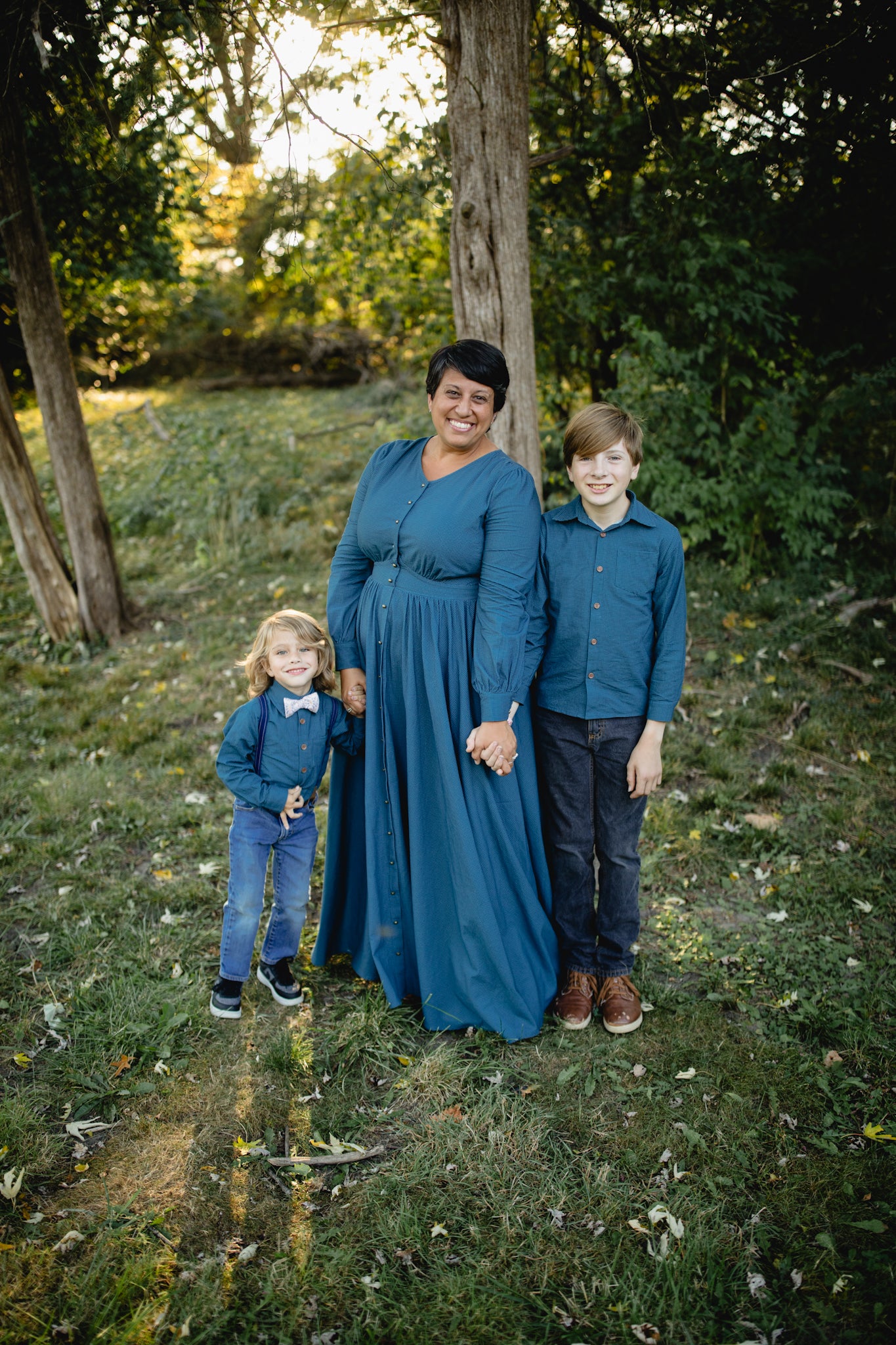 Indigo Lattice ~ Hearthside Maxi