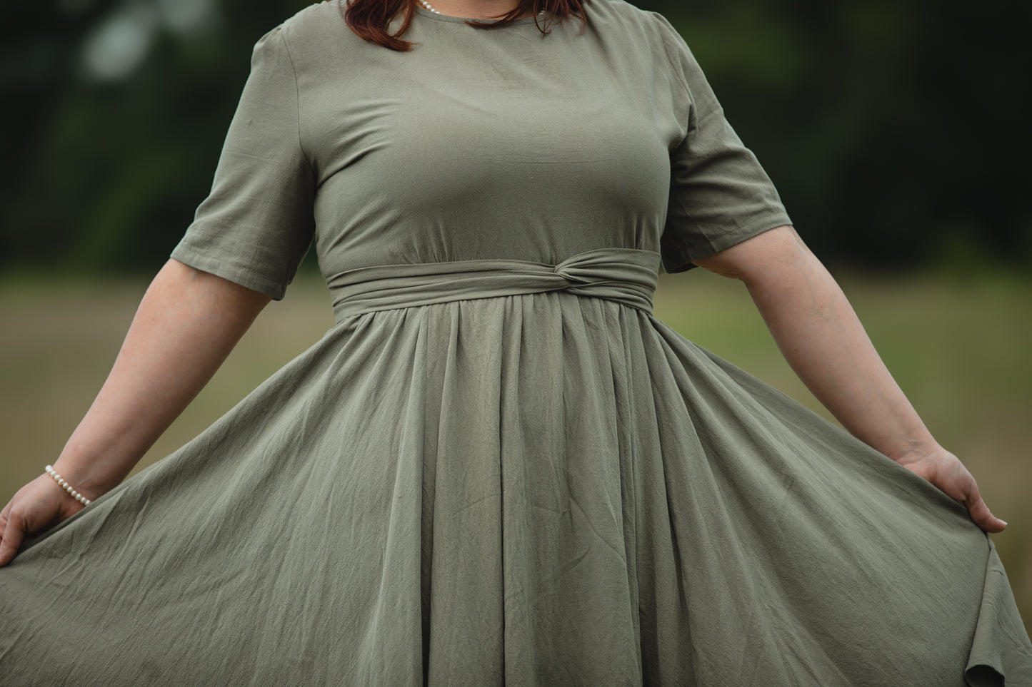 Sage ~ Wildwood Dress