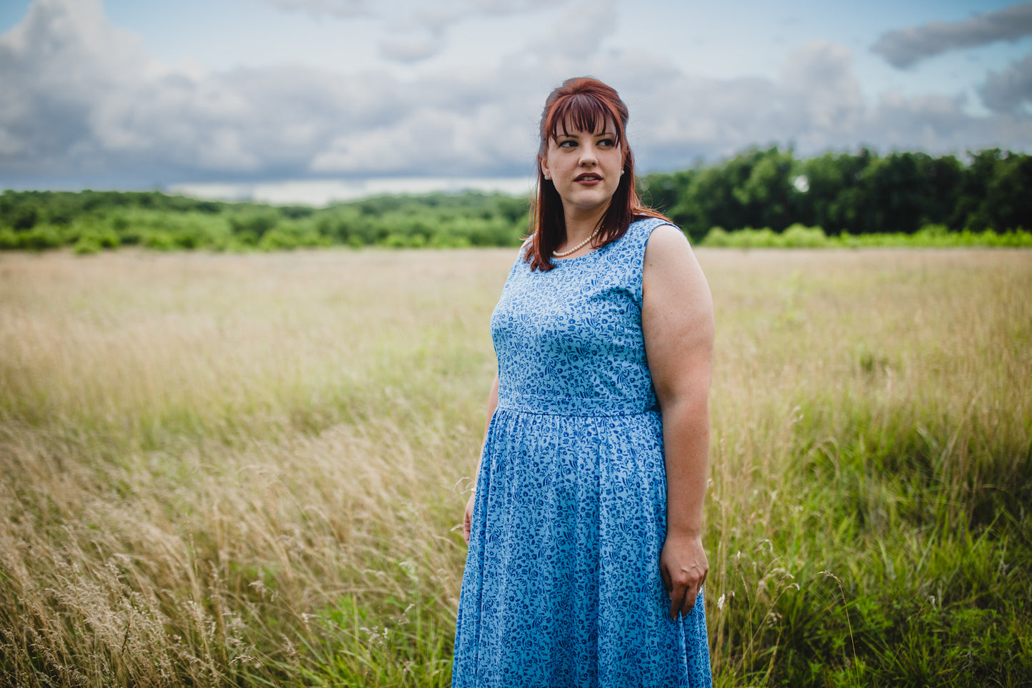 Scripted Azure ~ Homesteader Dress