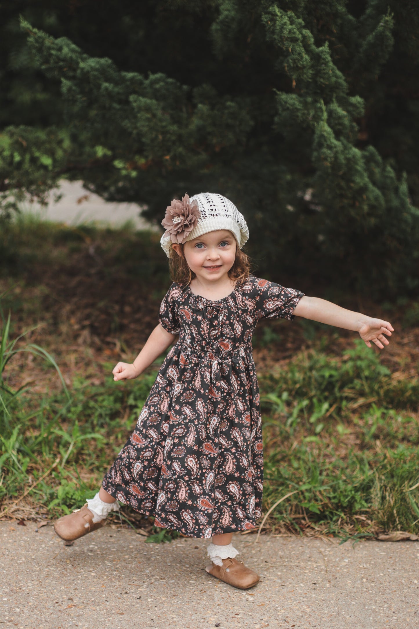Pine & Paisley ~ Mini Folklore Dress