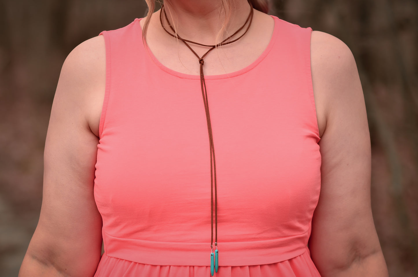 Classic Coral ~ Homesteader Dress