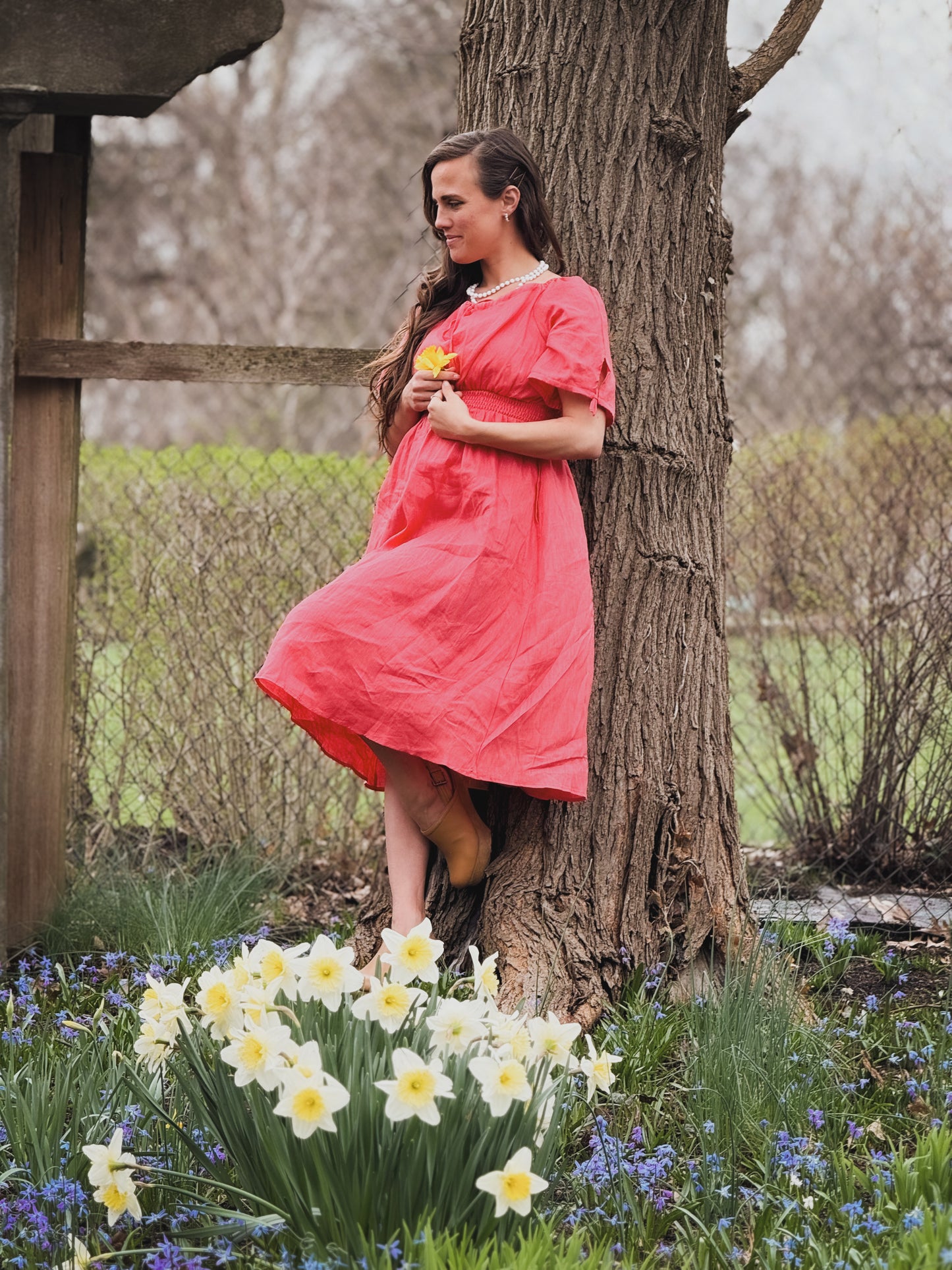 Coralei ~ Folklore Dress