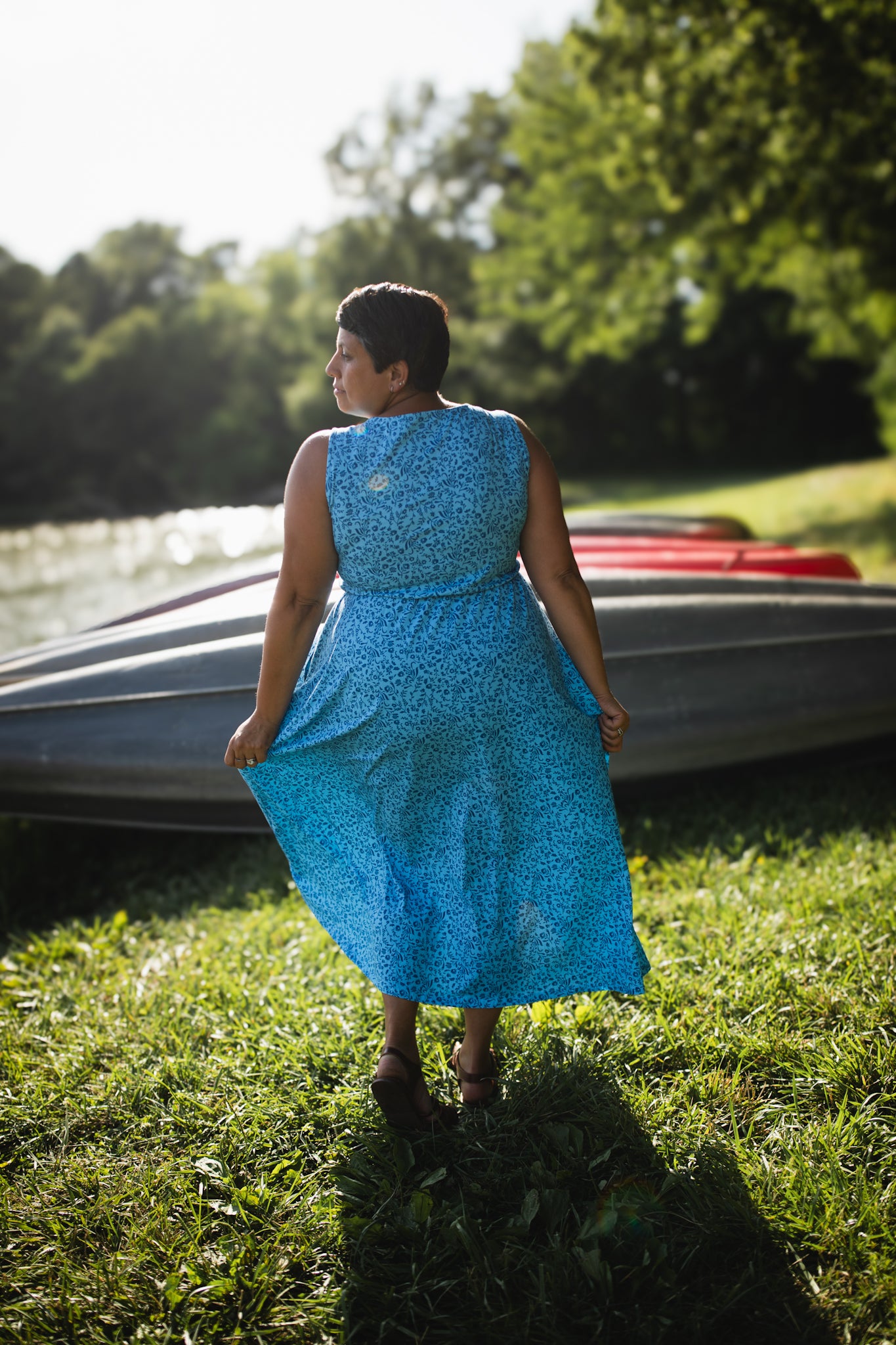 Scripted Azure ~ Homesteader Dress