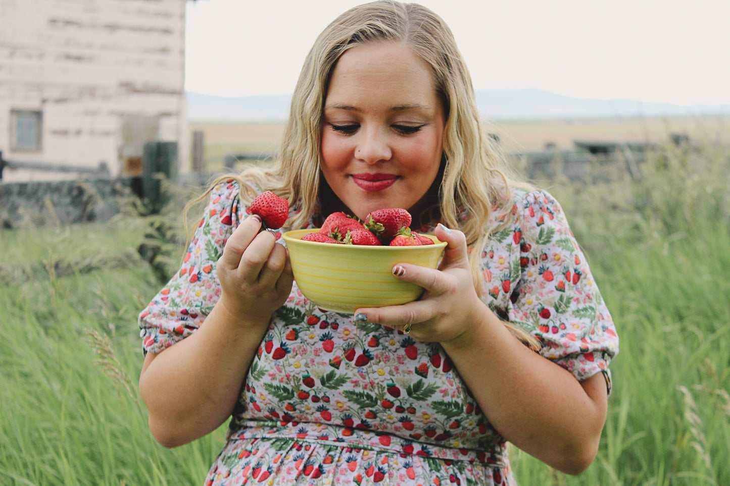 Strawberry Serenity ~ Sweetheart Maxi