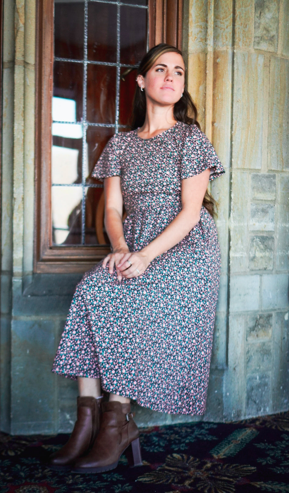 Woodsie Floral ~ Everyday Dress