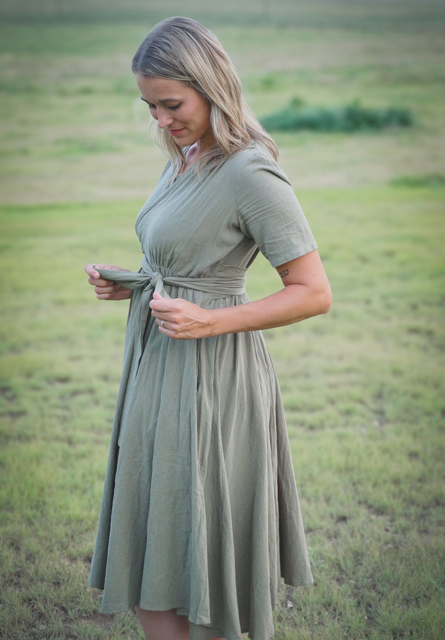 Sage ~ Wildwood Dress