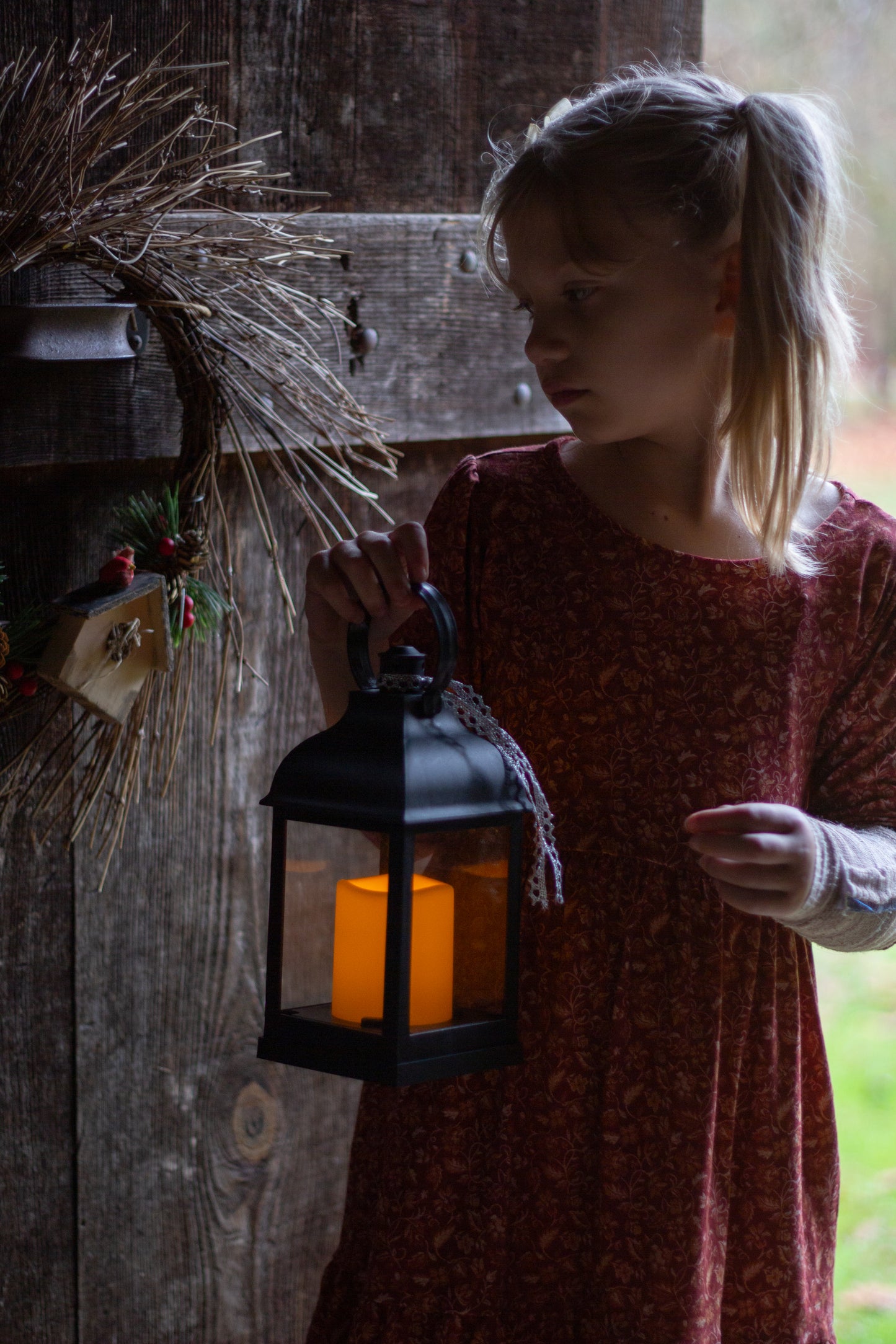 Crimson Ember ~ Novella Dress