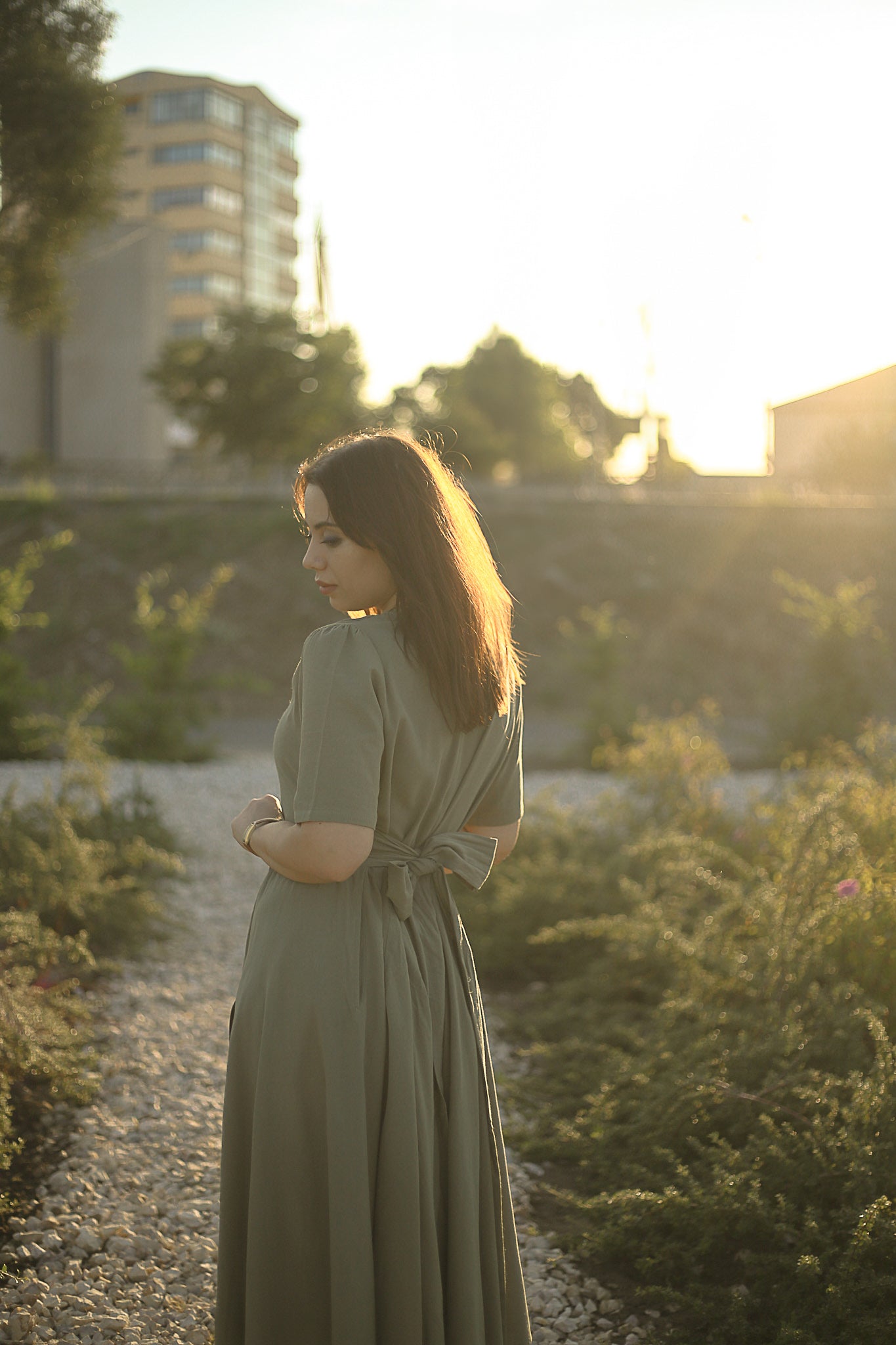 Sage ~ Wildwood Dress