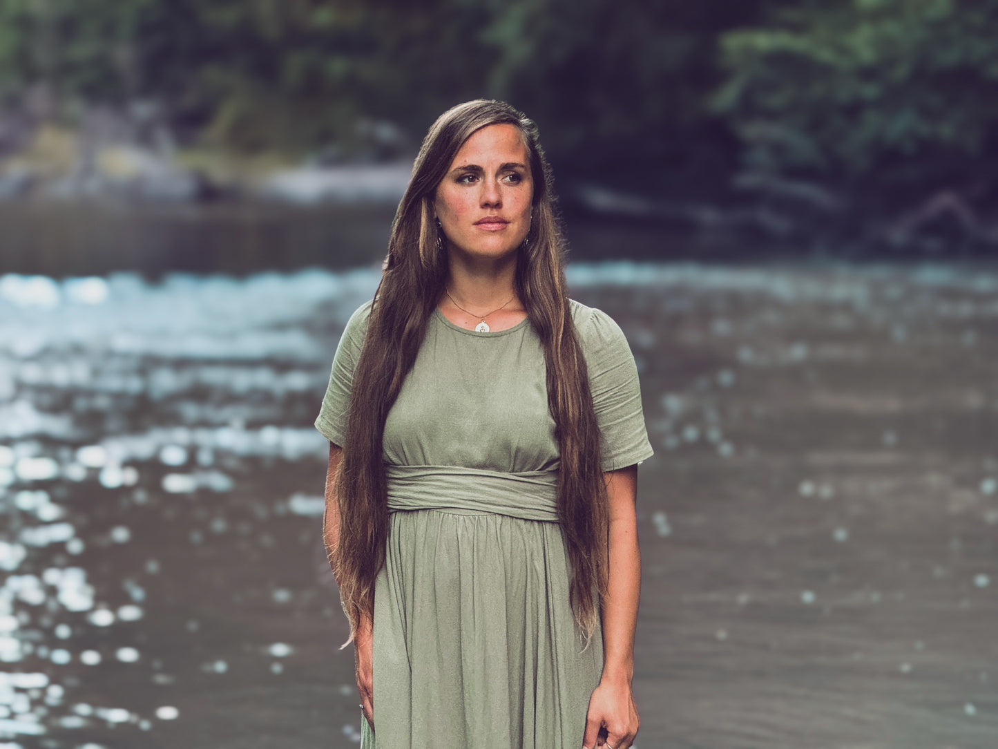 Sage ~ Wildwood Dress