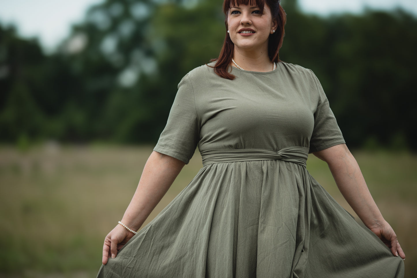 Sage ~ Wildwood Dress