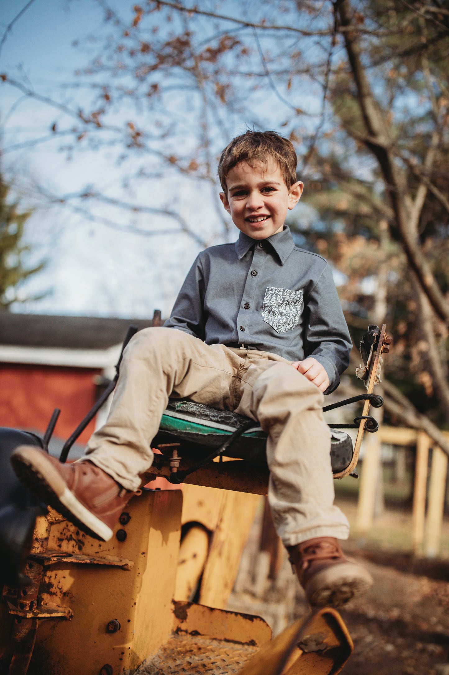 Winsomewoods ~ Brave Button-up