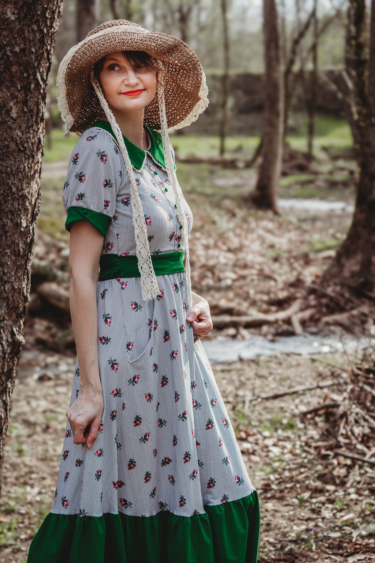 Susannah ~ Verity Dress (Print Pockets)