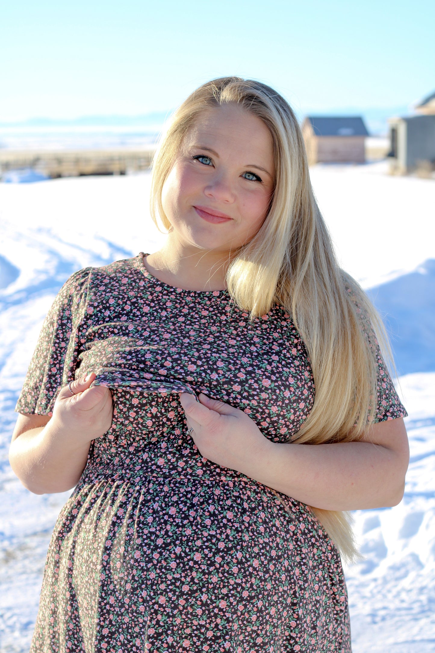Woodsie Floral ~ Everyday Dress