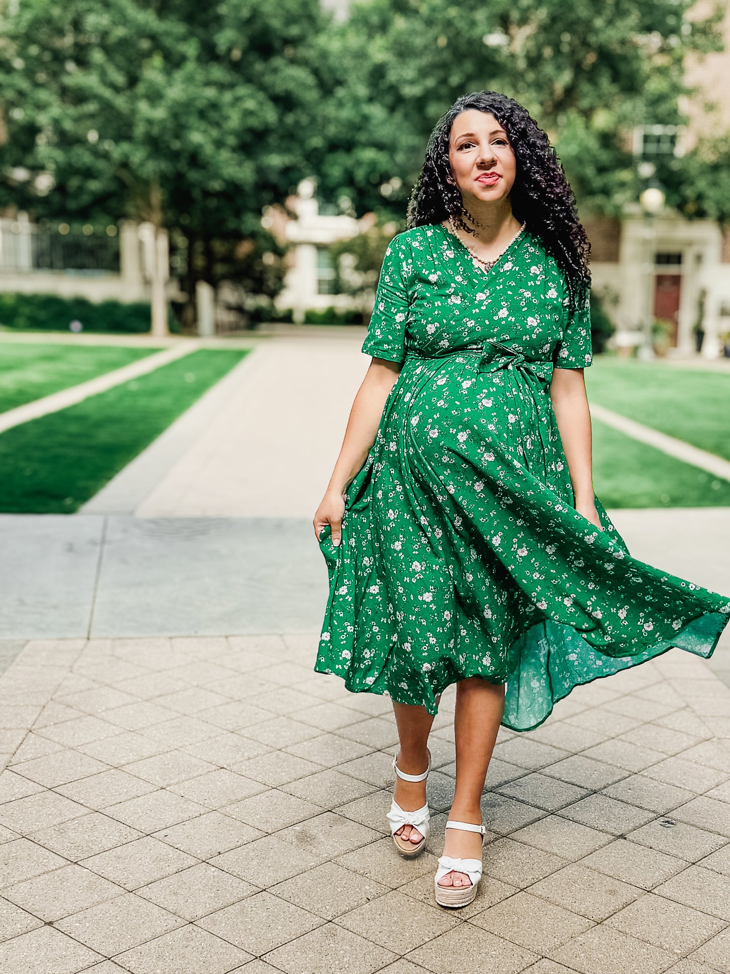 Greenvale Gossamer ~ Wildwood Dress