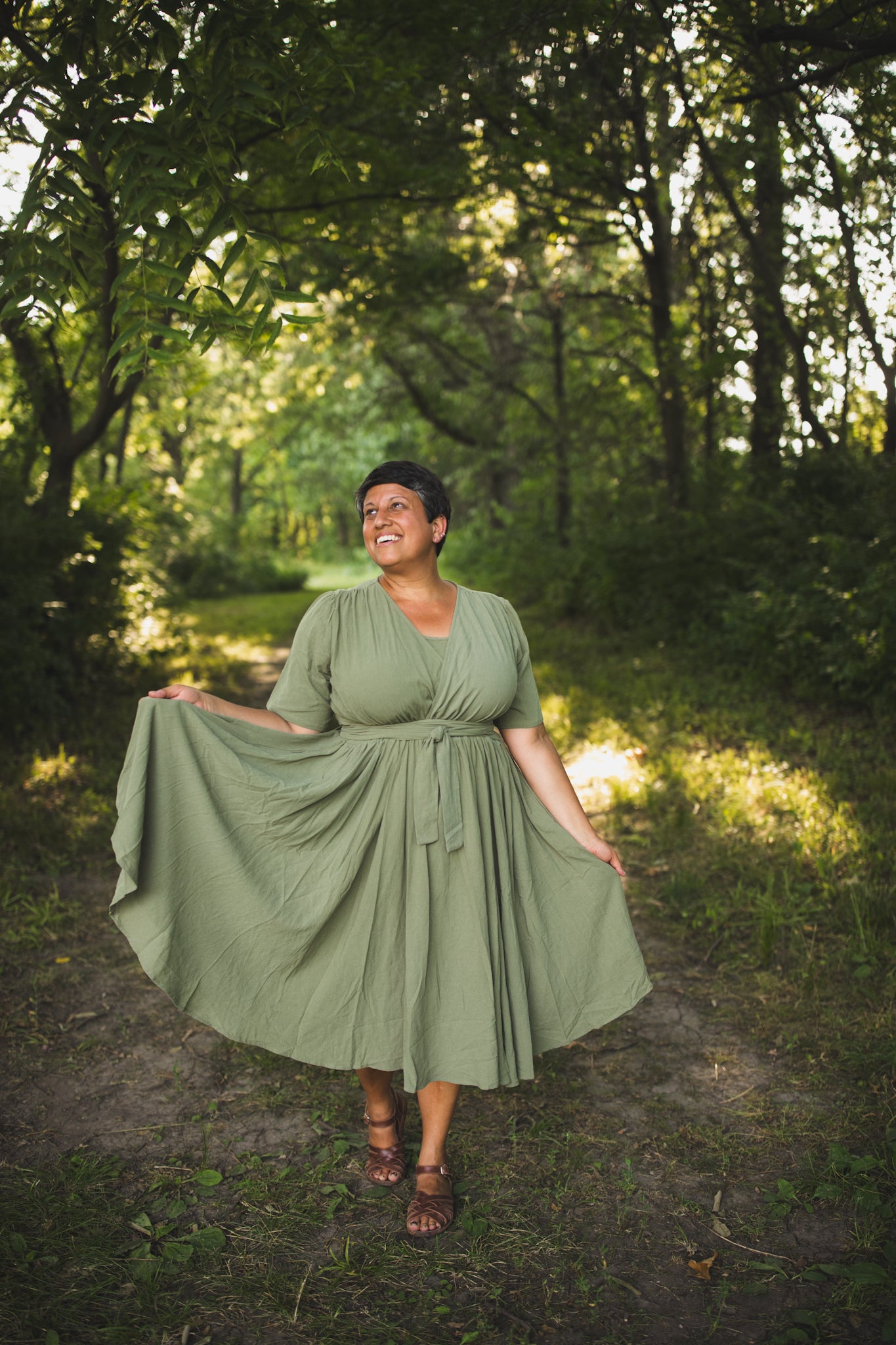 Sage ~ Wildwood Dress