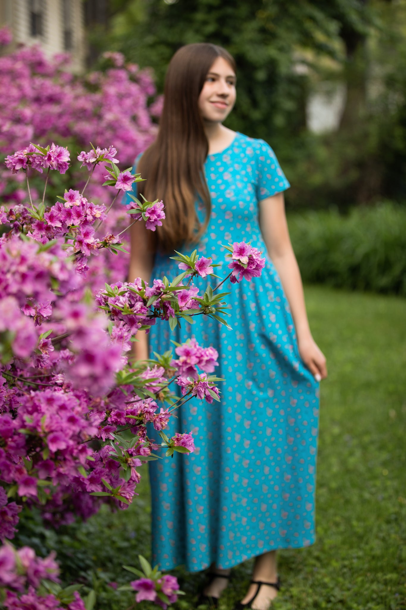 Blue Danube ~ Mini Everyday Dress