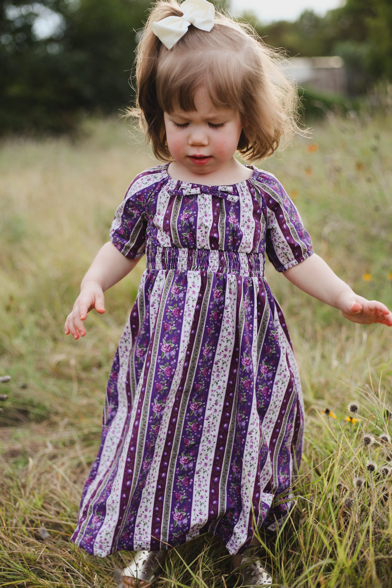 Antique Amethyst ~ Mini Folklore Dress