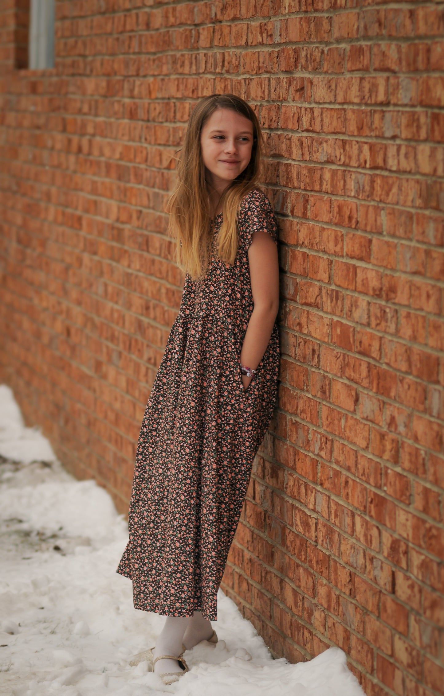 Woodsie Floral ~ Mini Everyday Dress