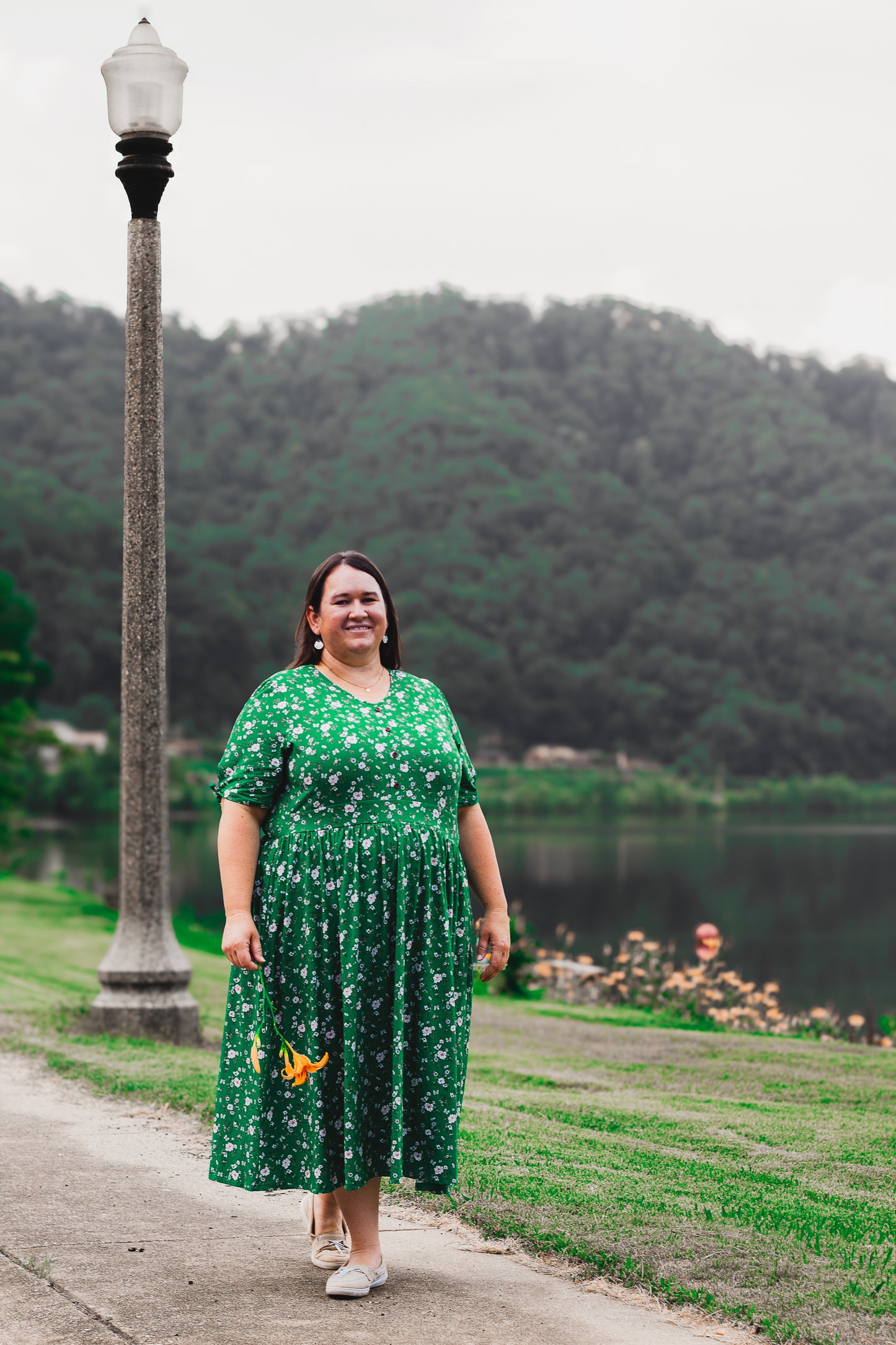 Greenvale Gossamer ~ Rowena Midi