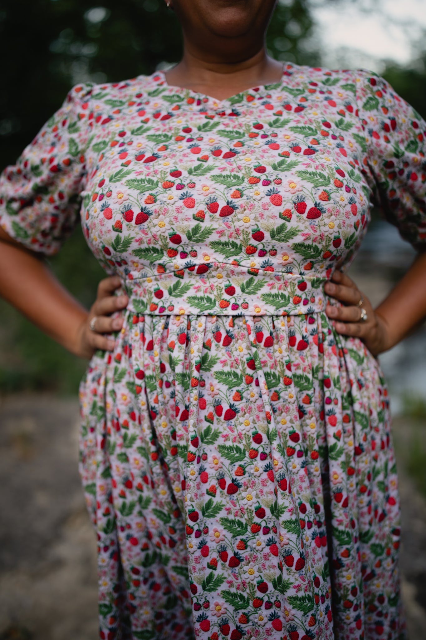 Strawberry Serenity ~ Sweetheart Dress
