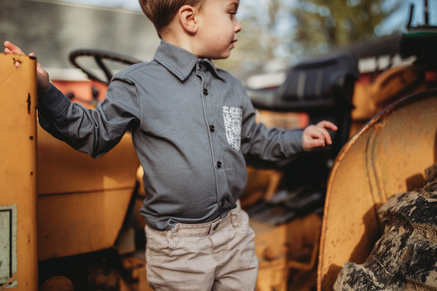 Winsomewoods ~ Brave Button-up