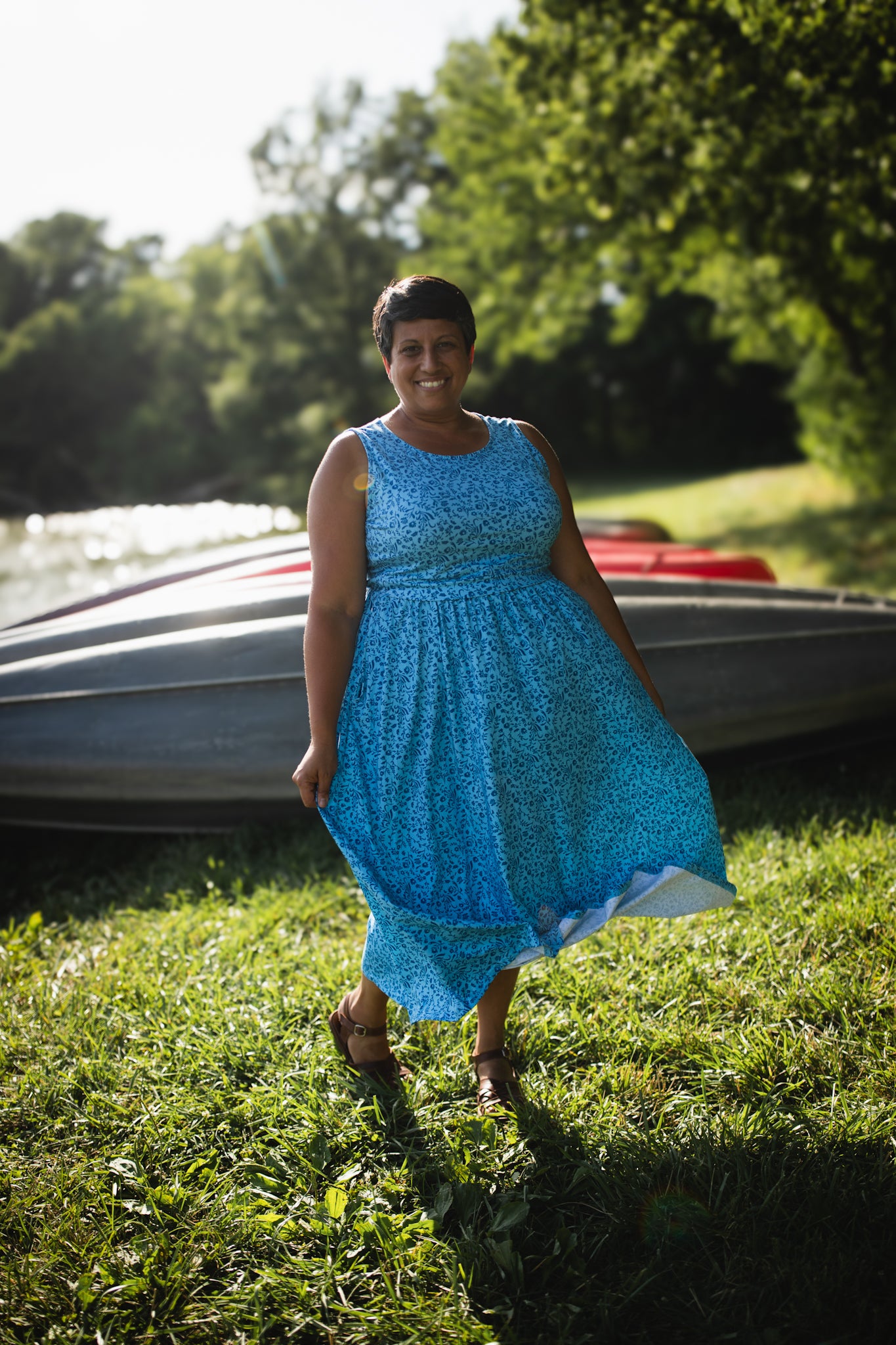 Scripted Azure ~ Homesteader Dress
