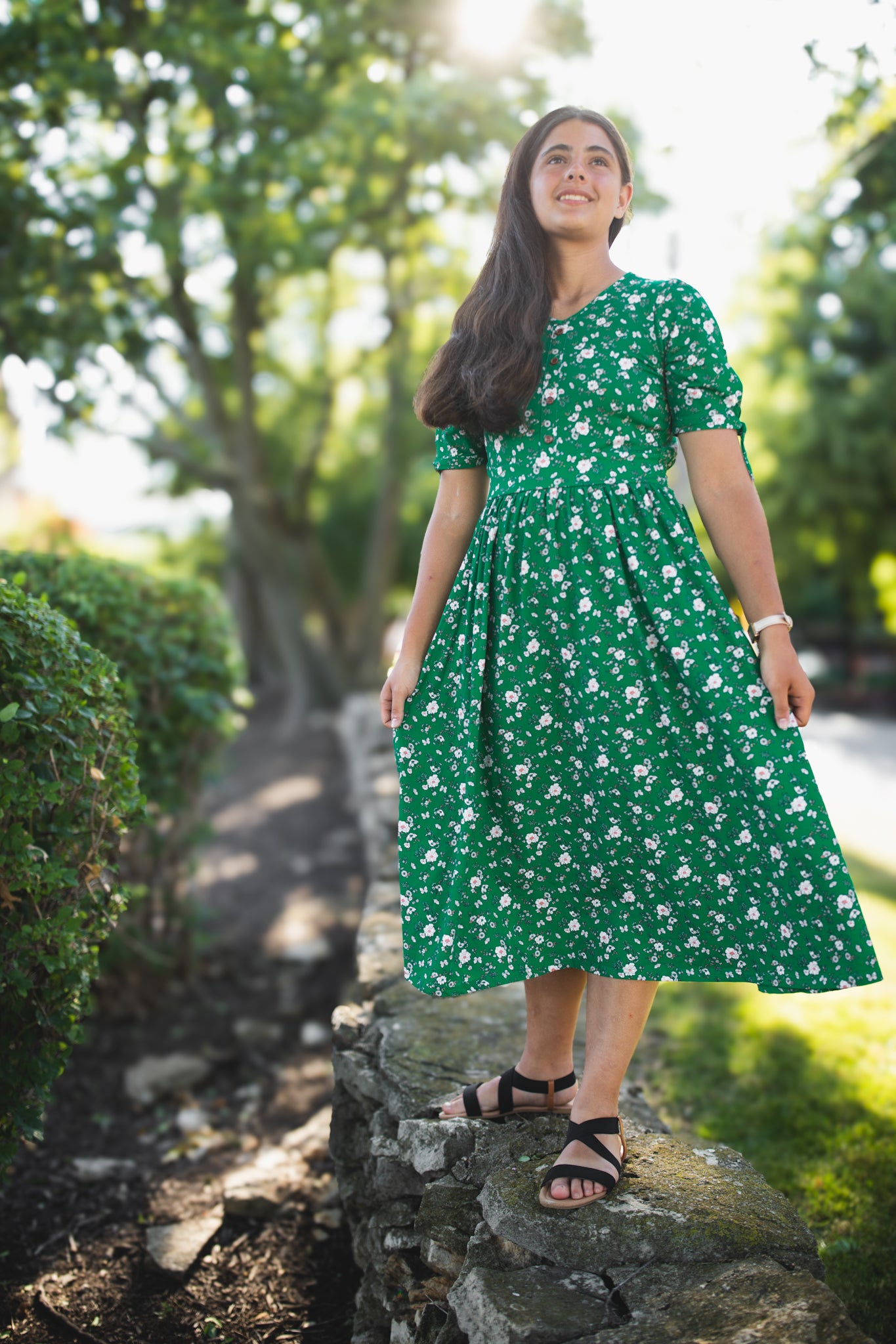 Greenvale Gossamer ~ Rowena Midi