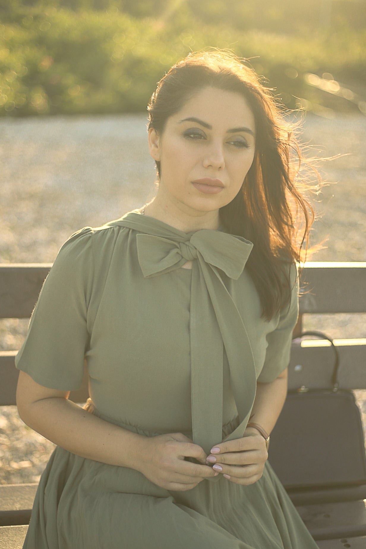 Sage ~ Wildwood Dress