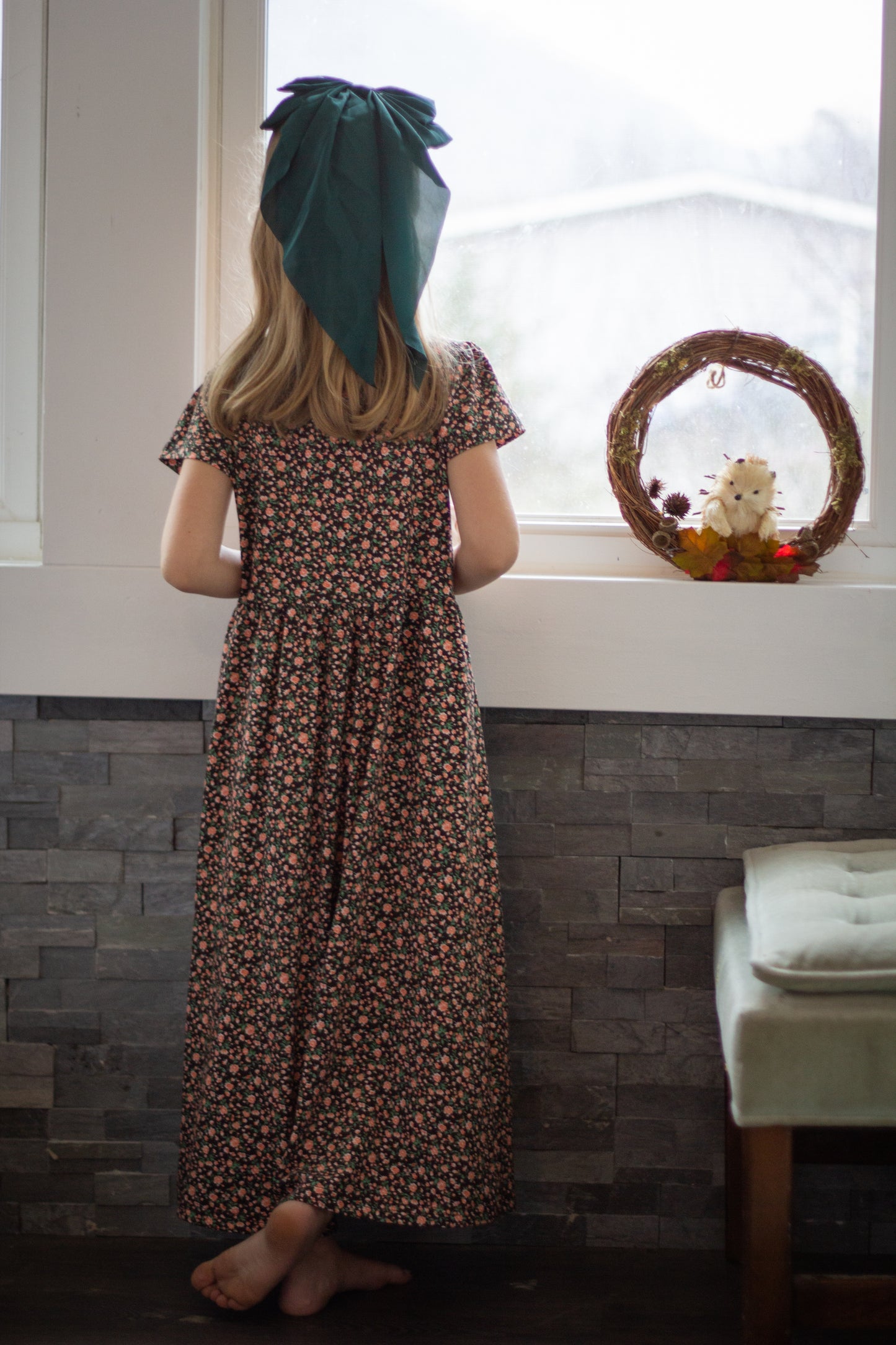 Woodsie Floral ~ Mini Everyday Dress