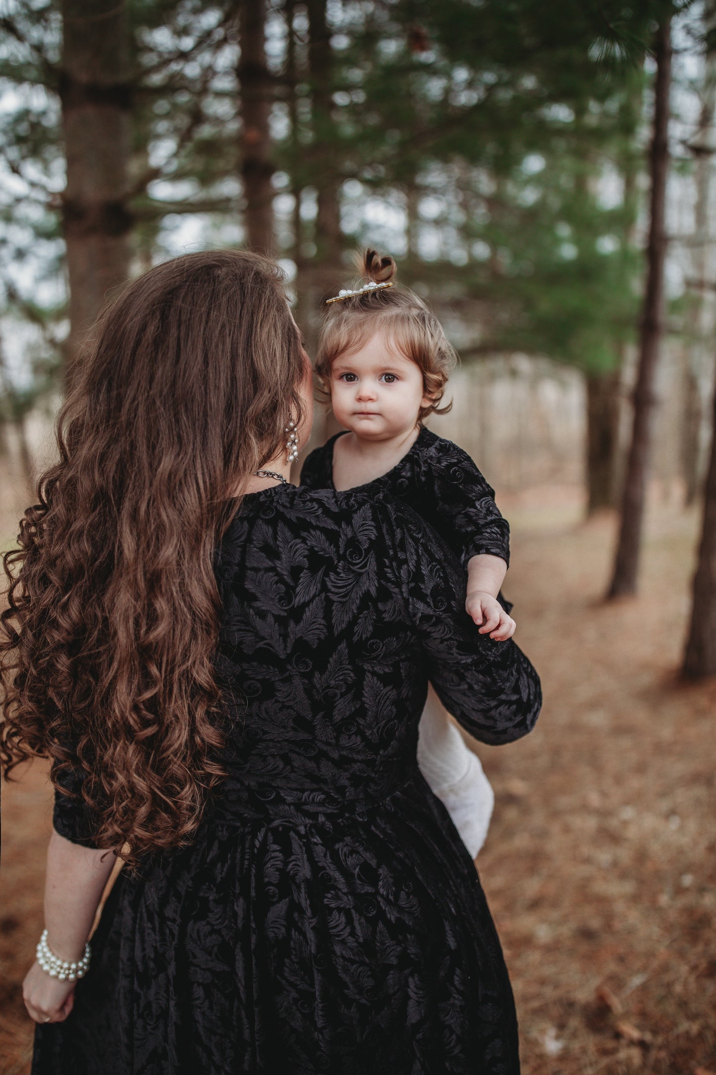 Noir Luxe ~ Fairy-twirl Dress