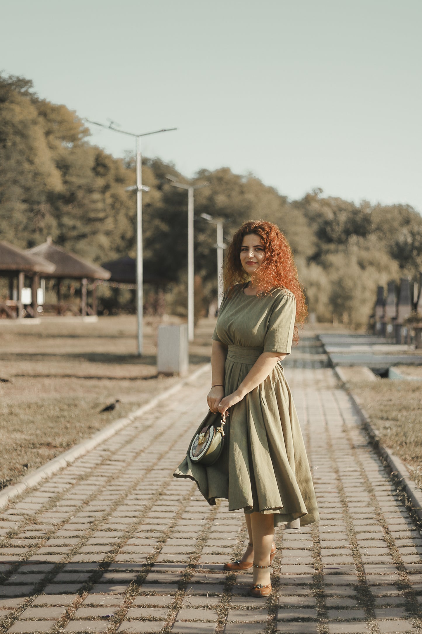 Sage ~ Wildwood Dress