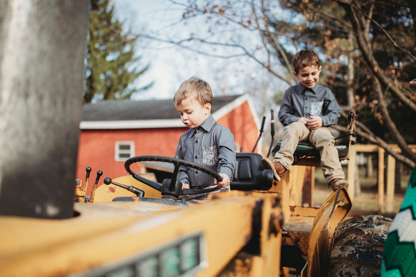 Winsomewoods ~ Brave Button-up