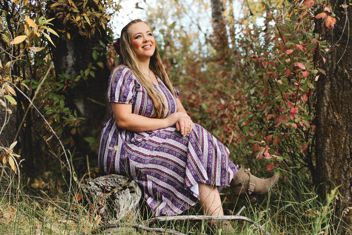 Antique Amethyst ~ Canterbury Classic Dress