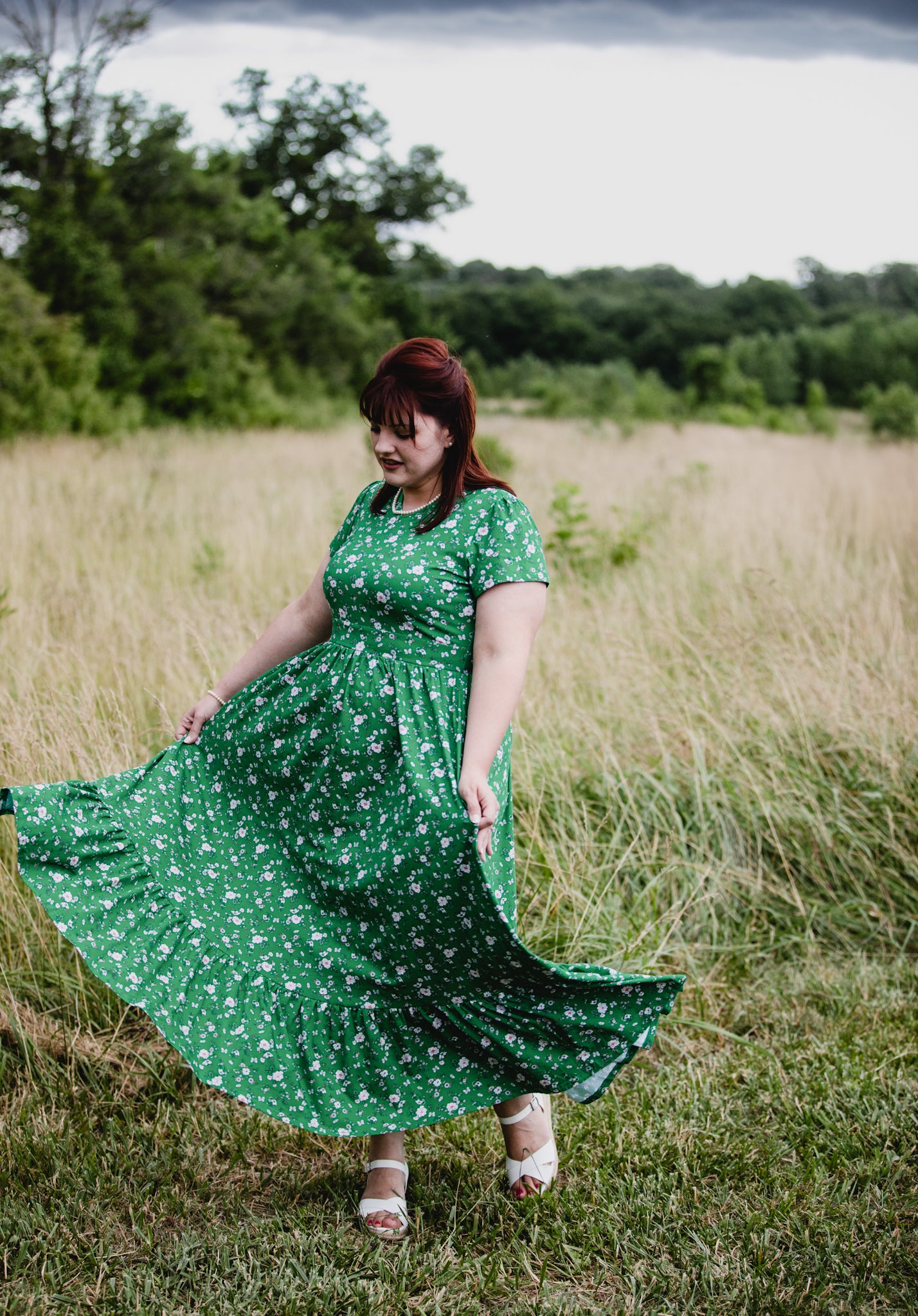 Greenvale Gossamer ~ Canterbury Maxi