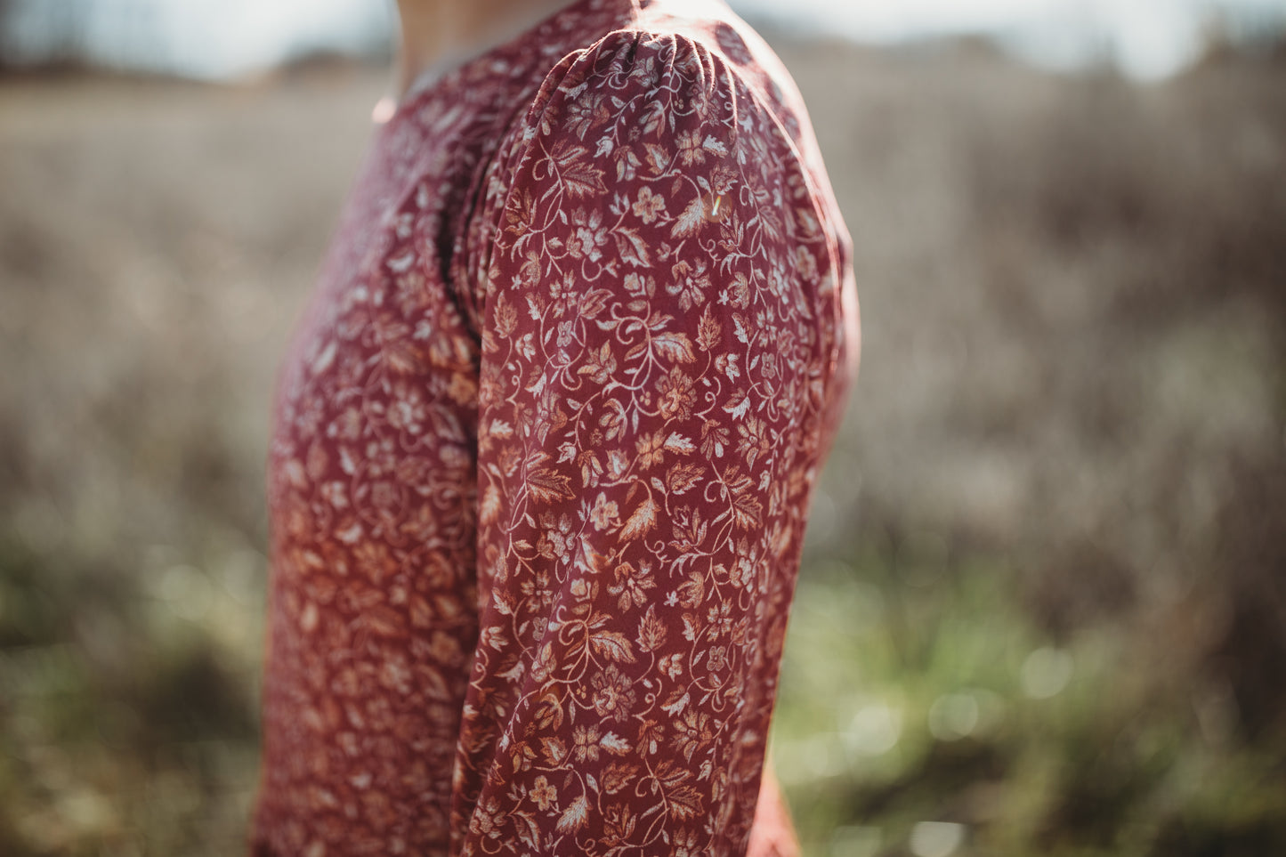 Crimson Ember ~ Novella Dress