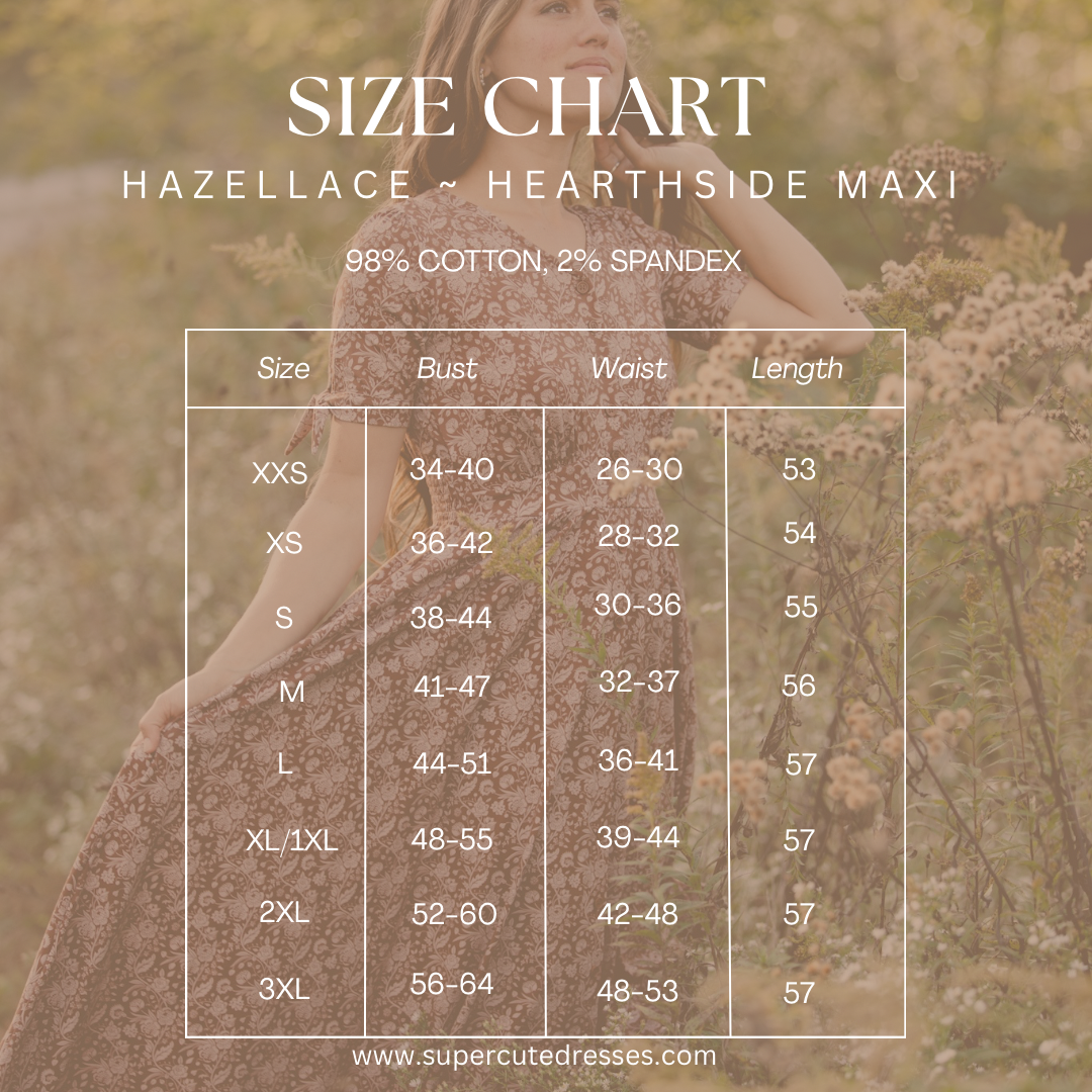 Hazellace ~ Hearthside Maxi