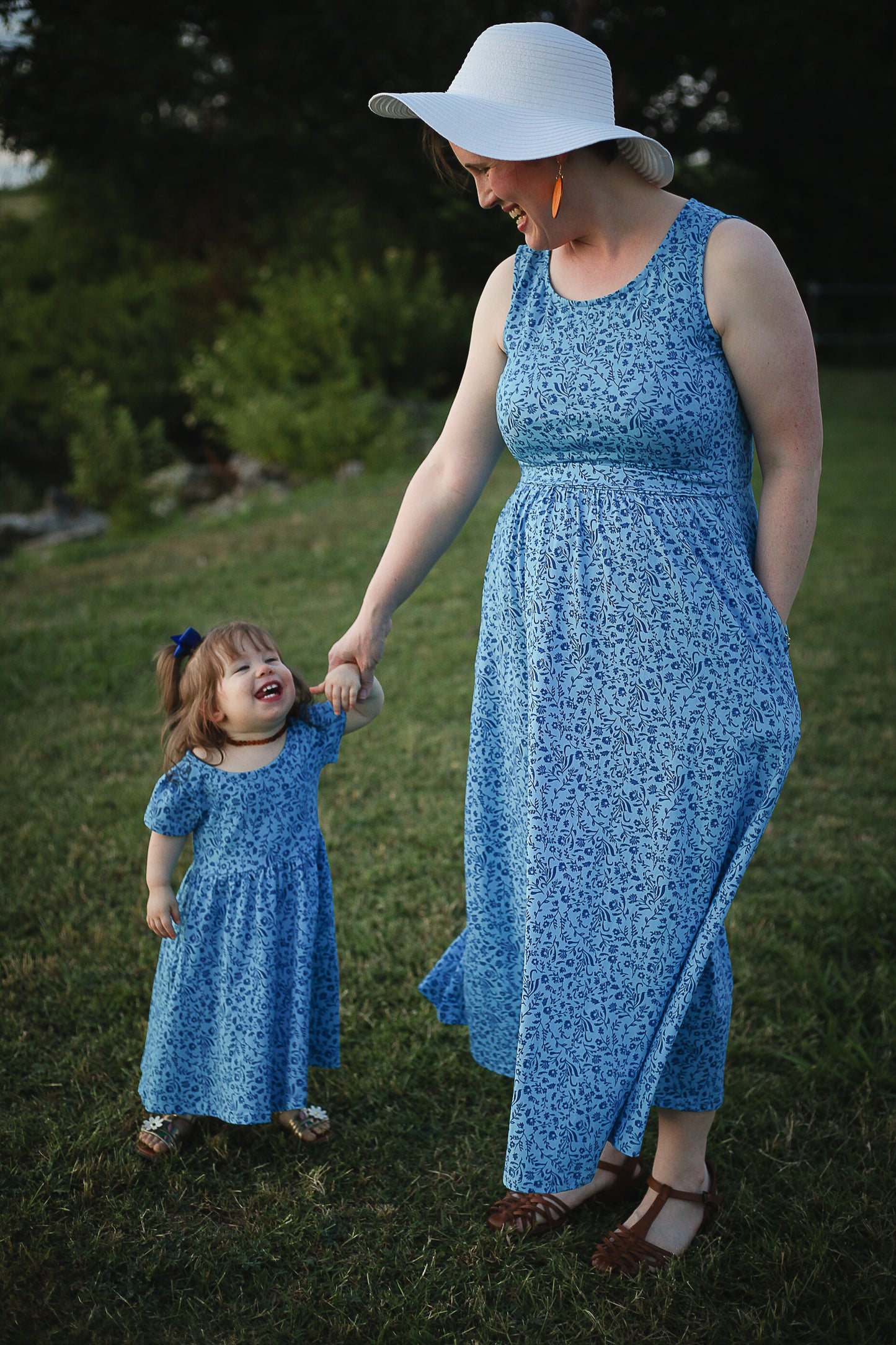 Scripted Azure ~ Mini Everyday Dress