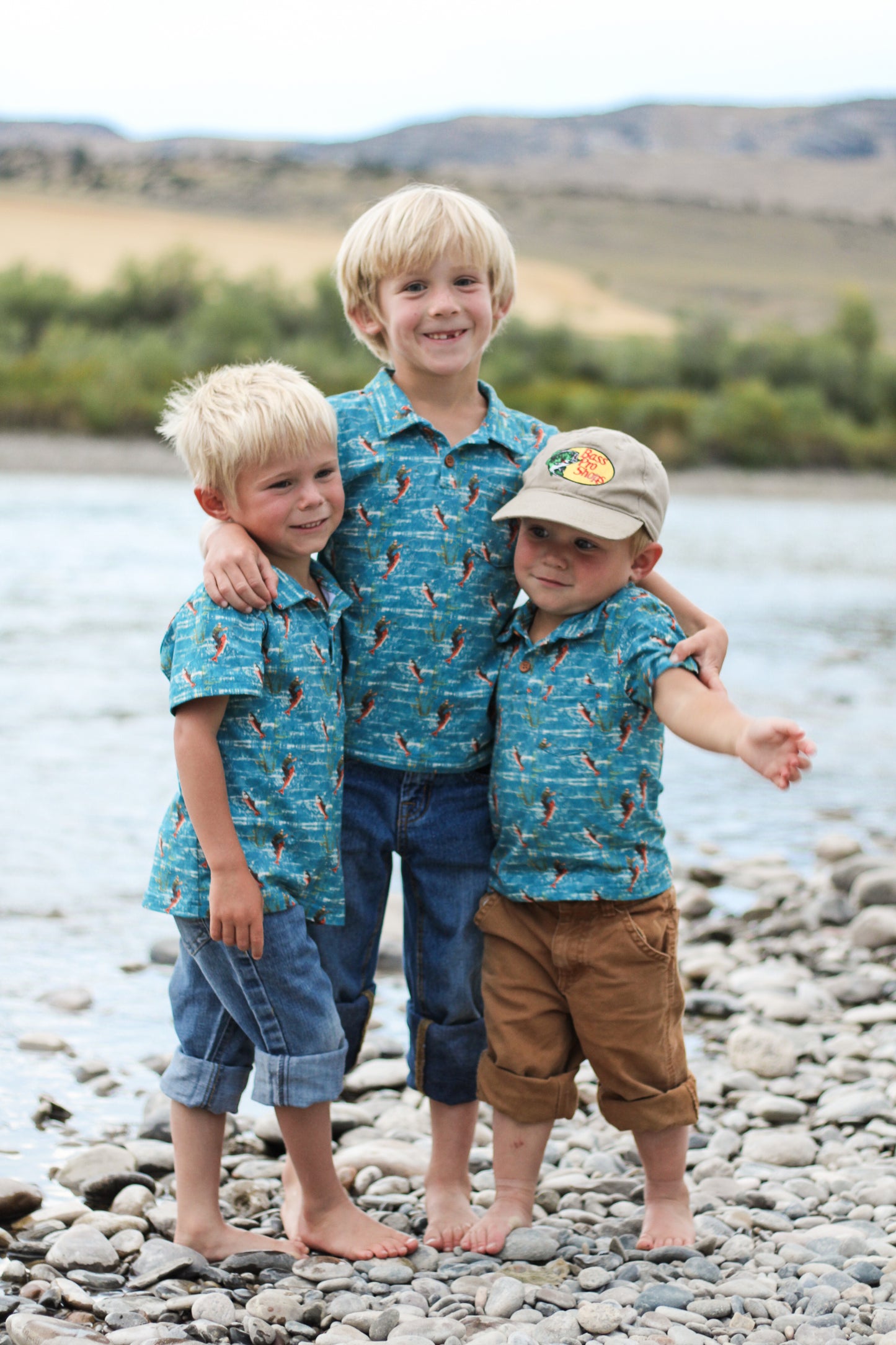 Reel Catch ~ Boy’s Perseverance Polo