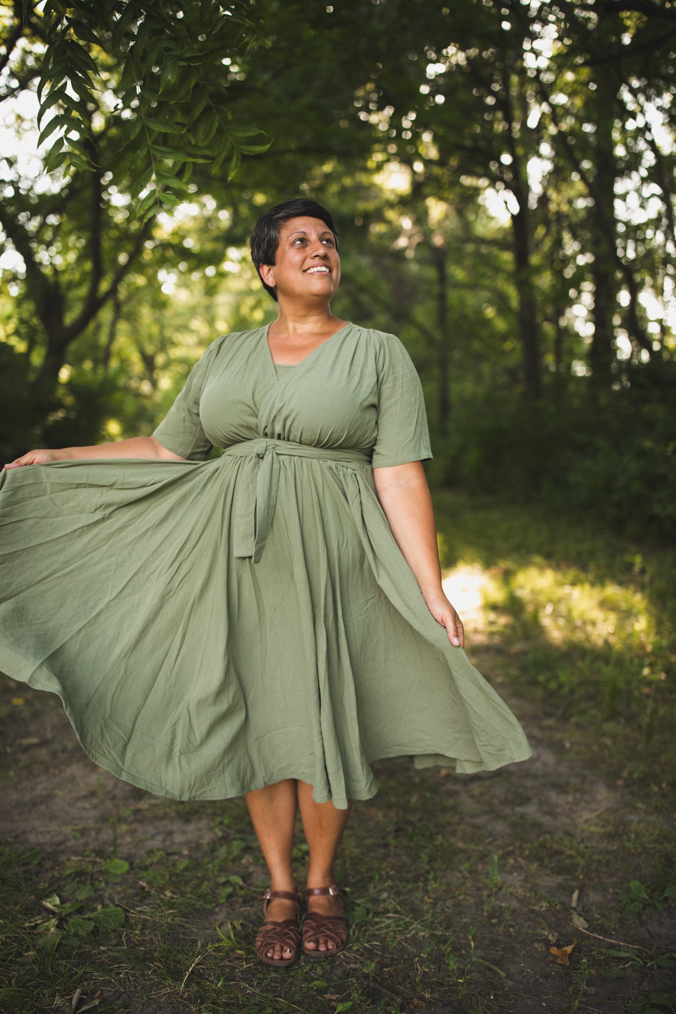 Sage ~ Wildwood Dress
