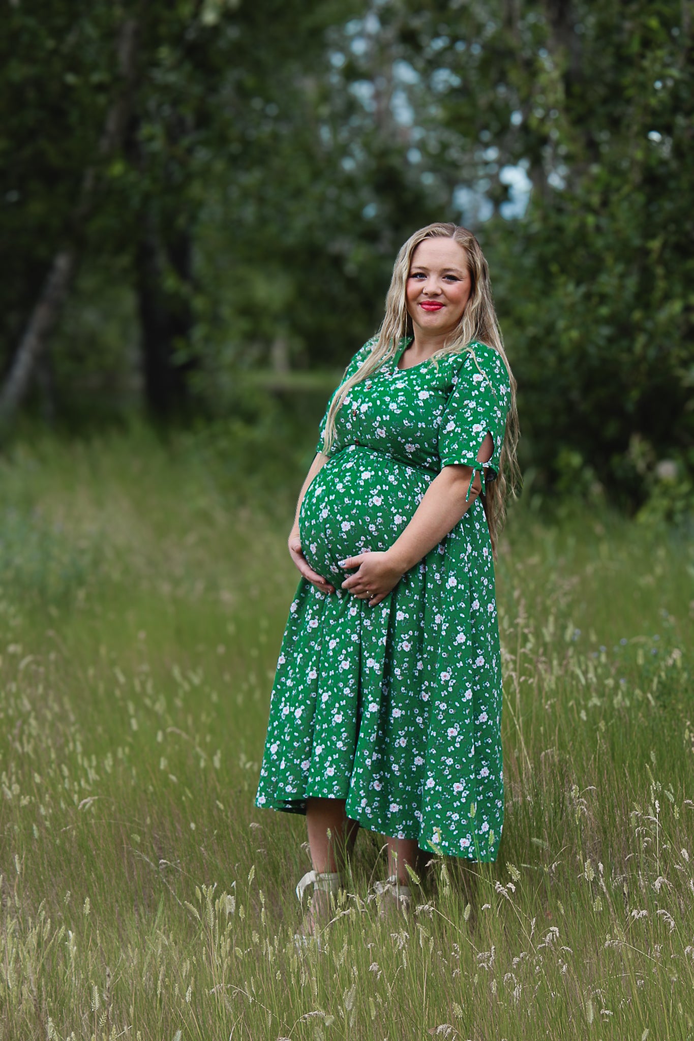 Greenvale Gossamer ~ Rowena Midi