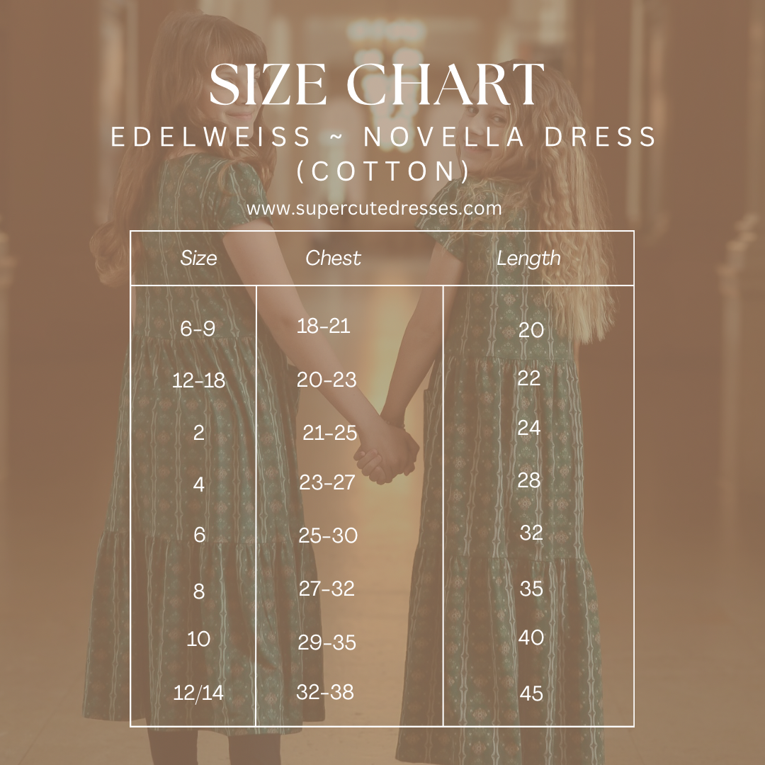 Edelweiss ~ Novella Dress