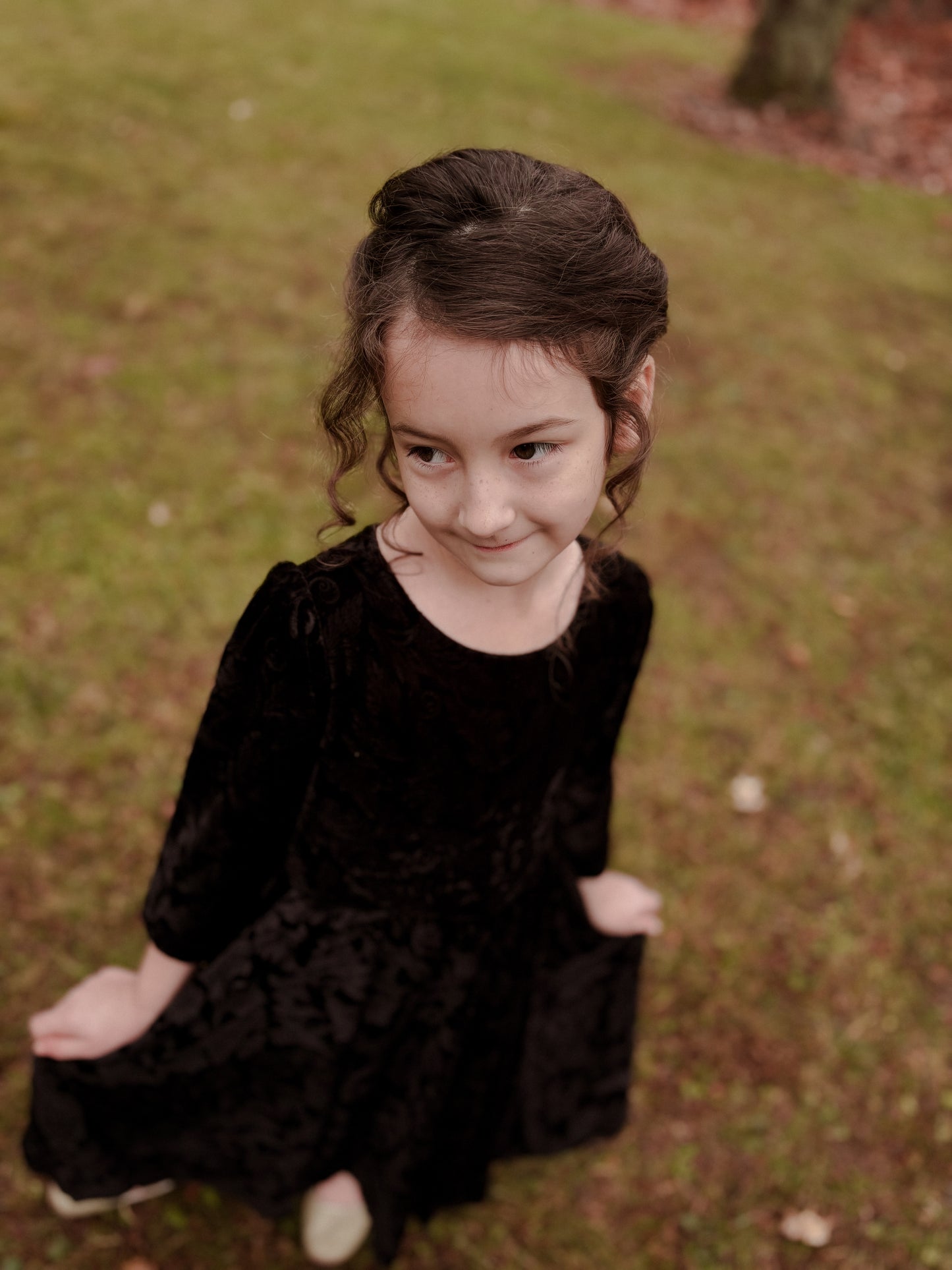 Noir Luxe ~ Fairy-twirl Dress