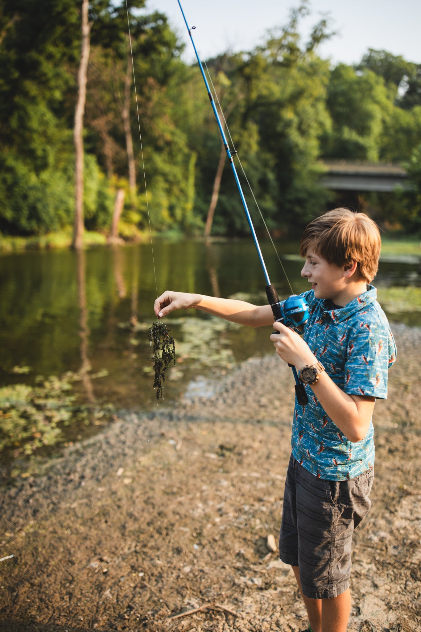 Reel Catch ~ Boy’s Perseverance Polo