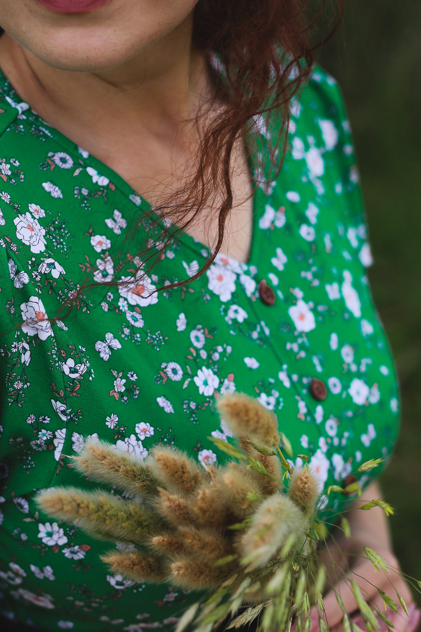 Greenvale Gossamer ~ Rowena Midi