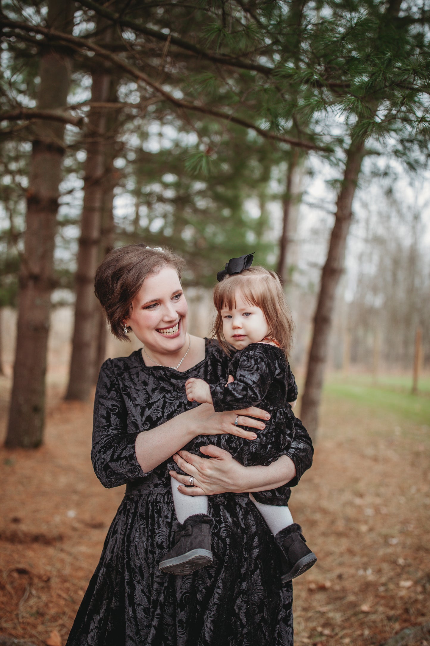 Noir Luxe ~ Fairy-twirl Dress