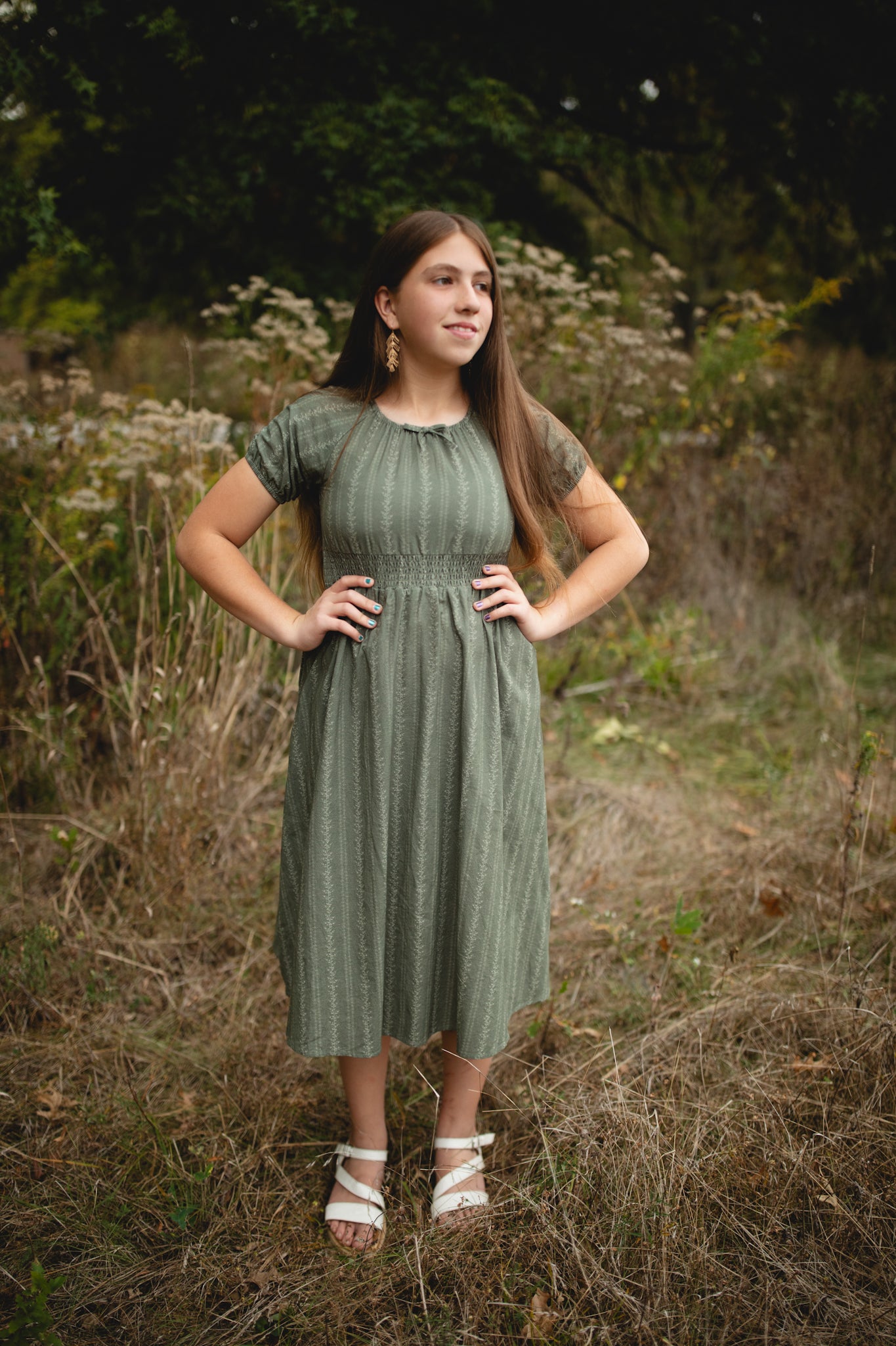 Juniper ~ Mini Folklore Dress